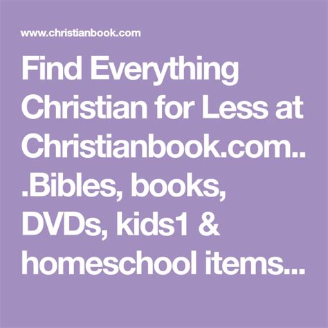 booksussi|Everything Christian For Less .